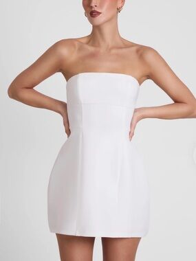 NWT Leau Eres Strapless Bustier Mini Dress